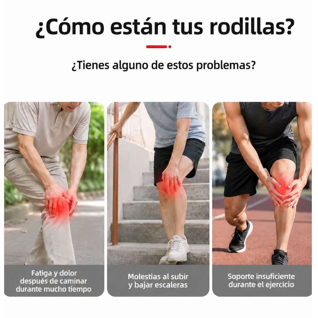 Rodillera de Soporte con Perilla Ajustable